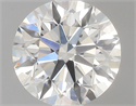 Natural Diamond 0.42 Carats, Round with Excellent Cut, I Color, SI1 Clarity and Certified by GIA