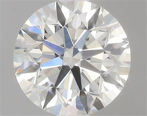 Picture of Natural Diamond 0.42 Carats, Round with Excellent Cut, I Color, SI1 Clarity and Certified by GIA