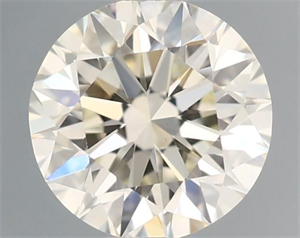 Picture of Natural Diamond 0.50 Carats, Round with Excellent Cut, J Color, VS1 Clarity and Certified by IGI