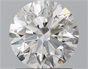 Natural Diamond 1.40 Carats, Round with Excellent Cut, E Color, VVS1 Clarity and Certified by GIA