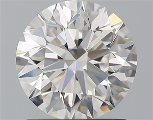 Picture of Natural Diamond 1.40 Carats, Round with Excellent Cut, E Color, VVS1 Clarity and Certified by GIA