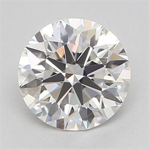 Picture of Natural Diamond 0.46 Carats, Round with Excellent Cut, G Color, IF Clarity and Certified by GIA