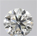 Natural Diamond 0.40 Carats, Round with Very Good Cut, K Color, VVS1 Clarity and Certified by GIA