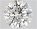 Natural Diamond 3.03 Carats, Round with Excellent Cut, I Color, VS2 Clarity and Certified by GIA