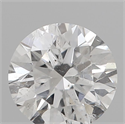 Natural Diamond 0.40 Carats, Round with Very Good Cut, D Color, I1 Clarity and Certified by GIA