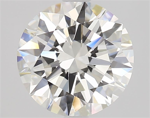 Picture of Natural Diamond 2.01 Carats, Round with Excellent Cut, H Color, VVS2 Clarity and Certified by GIA