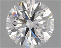 Natural Diamond 2.50 Carats, Round with Excellent Cut, D Color, VS1 Clarity and Certified by GIA