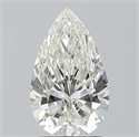 Natural Diamond 2.01 Carats, Pear with  Cut, G Color, VS1 Clarity and Certified by IGI