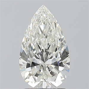 Picture of Natural Diamond 2.01 Carats, Pear with  Cut, G Color, VS1 Clarity and Certified by IGI