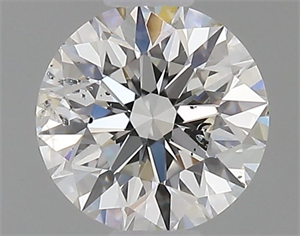 Picture of Natural Diamond 0.44 Carats, Round with Excellent Cut, G Color, I1 Clarity and Certified by GIA