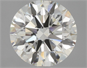 Natural Diamond 1.90 Carats, Round with Excellent Cut, J Color, VS2 Clarity and Certified by GIA