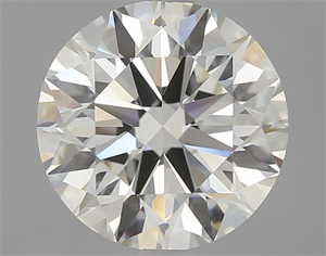 Picture of Natural Diamond 1.90 Carats, Round with Excellent Cut, J Color, VS2 Clarity and Certified by GIA