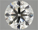 Natural Diamond 3.01 Carats, Round with Very Good Cut, I Color, IF Clarity and Certified by IGI