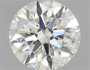 Picture of Natural Diamond 0.50 Carats, Round with Excellent Cut, J Color, VS2 Clarity and Certified by GIA