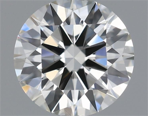 Picture of Natural Diamond 0.46 Carats, Round with Excellent Cut, G Color, VVS1 Clarity and Certified by IGI