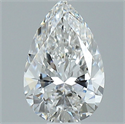 Natural Diamond 1.00 Carats, Pear with  Cut, F Color, VS2 Clarity and Certified by GIA