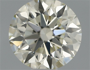 Picture of Natural Diamond 0.48 Carats, Round with Excellent Cut, K Color, VS1 Clarity and Certified by IGI