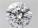 Natural Diamond 3.17 Carats, Round with Excellent Cut, G Color, VS1 Clarity and Certified by GIA