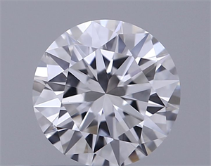 Picture of Natural Diamond 0.40 Carats, Round with Excellent Cut, D Color, VS1 Clarity and Certified by GIA