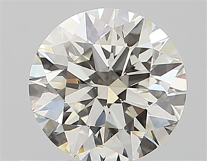 Picture of Natural Diamond 0.50 Carats, Round with Excellent Cut, K Color, IF Clarity and Certified by GIA