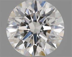 Picture of Natural Diamond 0.40 Carats, Round with Very Good Cut, H Color, VS2 Clarity and Certified by GIA