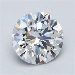 Picture of Natural Diamond 2.00 Carats, Round with Excellent Cut, H Color, VVS1 Clarity and Certified by GIA