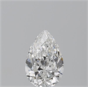 Natural Diamond 1.01 Carats, Pear with  Cut, E Color, VS2 Clarity and Certified by GIA