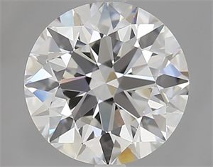 Picture of Natural Diamond 2.01 Carats, Round with Excellent Cut, H Color, VS1 Clarity and Certified by GIA