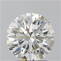 Natural Diamond 2.02 Carats, Round with Excellent Cut, H Color, VVS1 Clarity and Certified by GIA