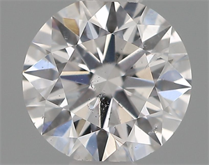 Picture of Natural Diamond 0.40 Carats, Round with Excellent Cut, D Color, SI2 Clarity and Certified by IGI