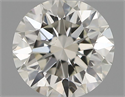 Natural Diamond 0.40 Carats, Round with Excellent Cut, H Color, VS2 Clarity and Certified by IGI