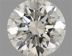 Picture of Natural Diamond 0.40 Carats, Round with Excellent Cut, H Color, VS2 Clarity and Certified by IGI