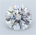 Natural Diamond 1.25 Carats, Round with Excellent Cut, D Color, VS1 Clarity and Certified by GIA