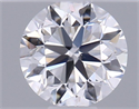 Natural Diamond 0.40 Carats, Round with Very Good Cut, D Color, SI1 Clarity and Certified by GIA