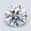 Natural Diamond 1.41 Carats, Round with Excellent Cut, D Color, VS1 Clarity and Certified by GIA