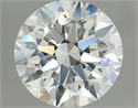 Natural Diamond 2.05 Carats, Round with Excellent Cut, E Color, VS1 Clarity and Certified by GIA