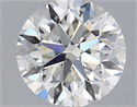 Natural Diamond 0.50 Carats, Round with Very Good Cut, I Color, VS2 Clarity and Certified by GIA