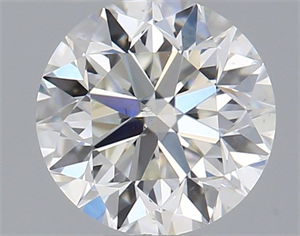 Picture of Natural Diamond 0.50 Carats, Round with Very Good Cut, I Color, VS2 Clarity and Certified by GIA