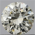 Natural Diamond 0.50 Carats, Round with Very Good Cut, J Color, VVS2 Clarity and Certified by GIA