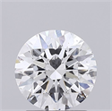 Natural Diamond 1.51 Carats, Round with Excellent Cut, D Color, SI1 Clarity and Certified by GIA