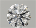 Natural Diamond 2.00 Carats, Round with Excellent Cut, E Color, SI1 Clarity and Certified by GIA