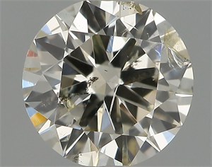 Picture of Natural Diamond 0.40 Carats, Round with Very Good Cut, K Color, SI2 Clarity and Certified by IGI