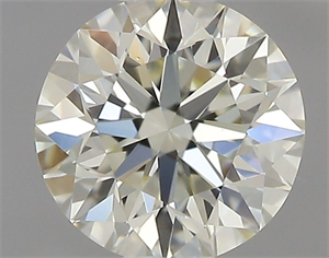 Picture of Natural Diamond 0.40 Carats, Round with Very Good Cut, K Color, VVS1 Clarity and Certified by IGI