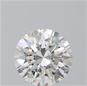 Natural Diamond 2.01 Carats, Round with Excellent Cut, H Color, SI2 Clarity and Certified by GIA