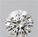 Natural Diamond 0.46 Carats, Round with Excellent Cut, J Color, VS2 Clarity and Certified by GIA