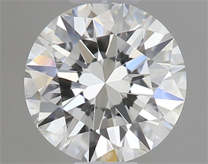 Picture of Natural Diamond 0.40 Carats, Round with Excellent Cut, G Color, VVS2 Clarity and Certified by GIA