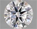 Natural Diamond 0.40 Carats, Round with Very Good Cut, G Color, I1 Clarity and Certified by GIA