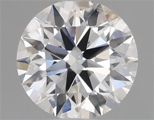 Picture of Natural Diamond 0.40 Carats, Round with Very Good Cut, G Color, I1 Clarity and Certified by GIA