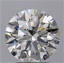 Natural Diamond 2.50 Carats, Round with Excellent Cut, I Color, SI2 Clarity and Certified by GIA