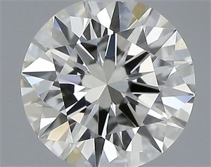 Picture of Natural Diamond 0.40 Carats, Round with Excellent Cut, I Color, VVS1 Clarity and Certified by GIA